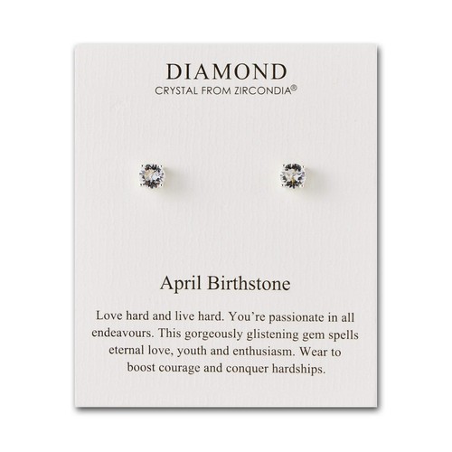 April birthstone - (diamond),