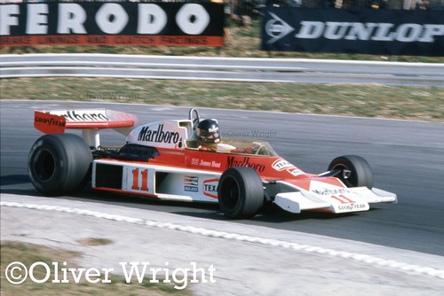 James hunt mclaren m23 - mclaren, 1976