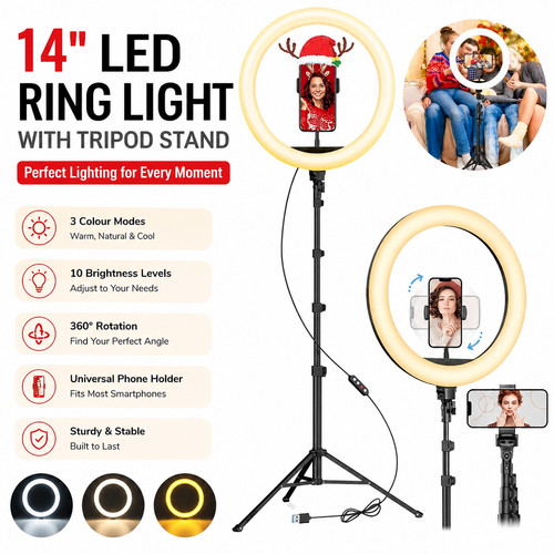Inch led ring light - led,
