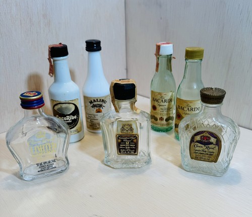 Miniature liquor bottle lot - lot,, 7
