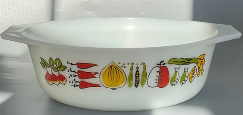 Vintage jaj pyrex milk glass - jaj,
