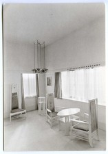 Large Postcard Art Nouveau Drawing Room - C. Rennie Mackintosh Glasgow Hunterian