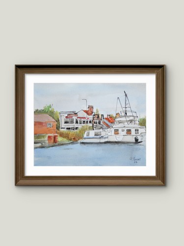Original watercolor painting - watercolor,