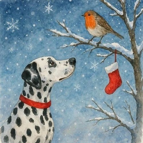 Single luxury dalmatian - single,