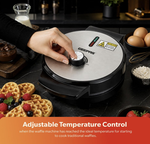 Geepas waffle maker - waffle, slice