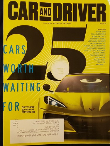 Car and driver may 2020 - driver, 2020:
