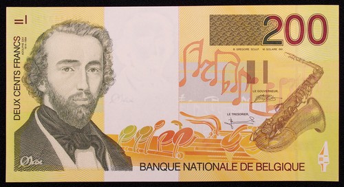 Belgium 200 francs - belgium, (1995)
