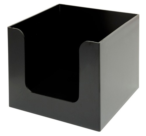 Black napkin holder - napkin,