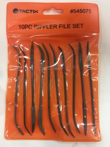 Tactix precision 10pc riffler - 10pc,