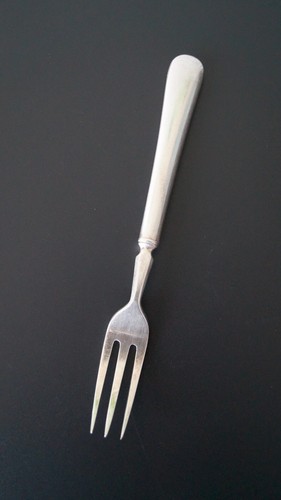 Elkington antique fork - antique,