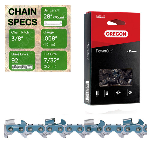Oregon 73exl092 chainsaw - 28",