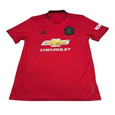 Mens Adidas Manchester United Home Football Shirt 19/20 2019-2020 Size Medium
