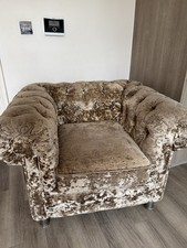 Chesterfield Mink Armchair And