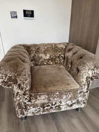 Chesterfield mink armchair and - chesterfield,