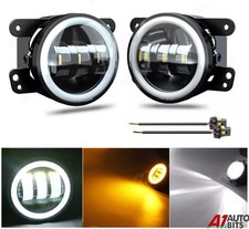 2x 4 Inch LED Round Fog Lights