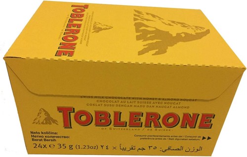Toblerone 35g bars - 24,