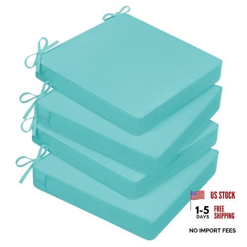 Teal outdoor chair - teal, cushions