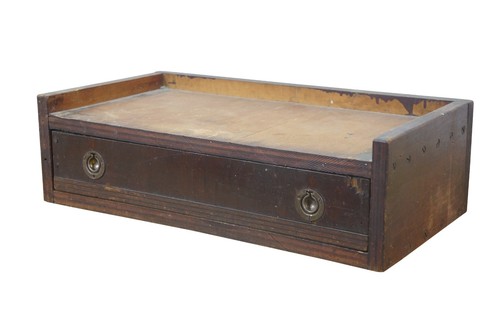 Antique campaign style wooden - antique,