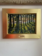 River leven, Loch Lomond, Robin Harvey Wyllie impressionist oil on board