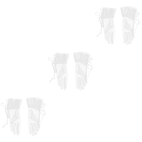 Elegant white gauze wedding - elegant,