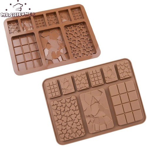 Silicone chocolate snap - chocolate, bar