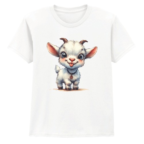 Cute goat kids shirt - cute,