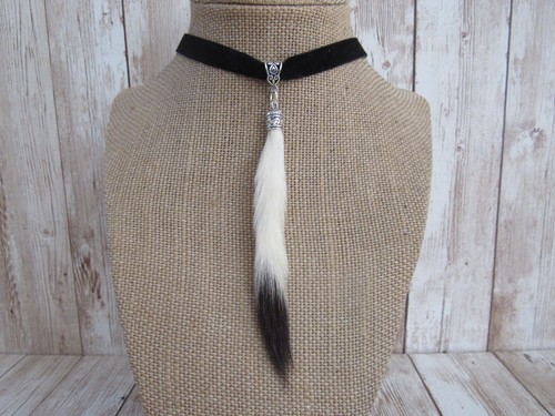 Ermine tail pendant weasel - ermine,
