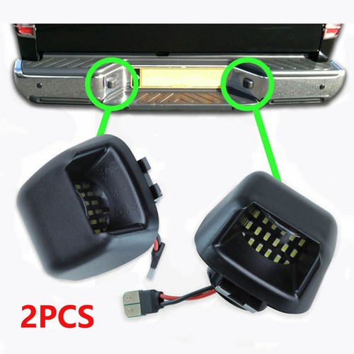 2pcs led rear bumper number - led,