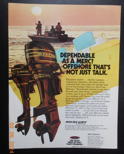 1973 mercury outboard motor - mercury,