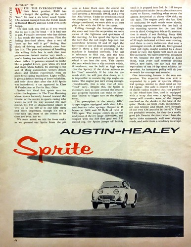 1958 austin healey sprite - austin-healey,