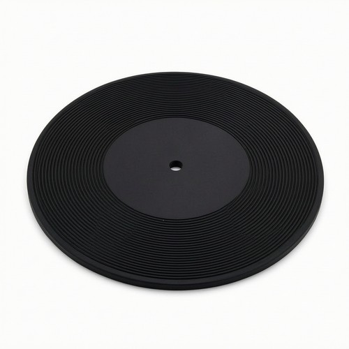 Vinyl disc player mat - vinyl,