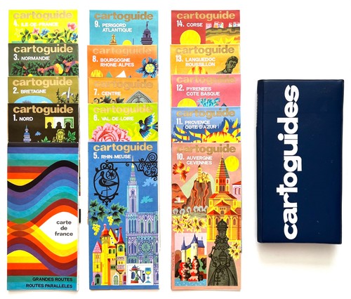 Vintage shell cartoguides - shell,