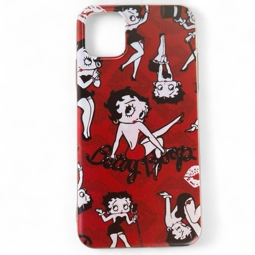Red iphone betty boop - red,