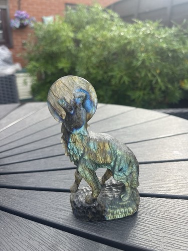 Hand carved labradorite - ,
