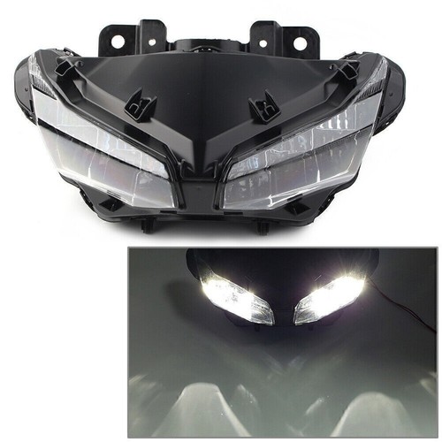 Clear front headlight assembly - front,