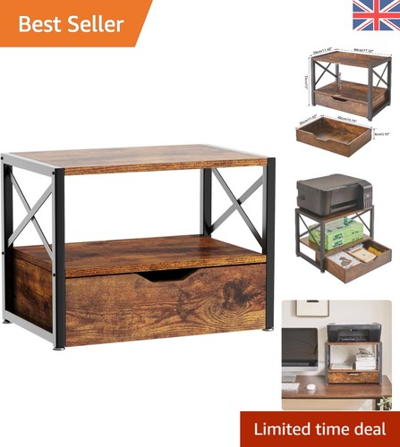 Tier wooden printer stand - 2,