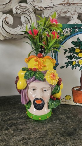 Hand painted sicilian moor - hand,