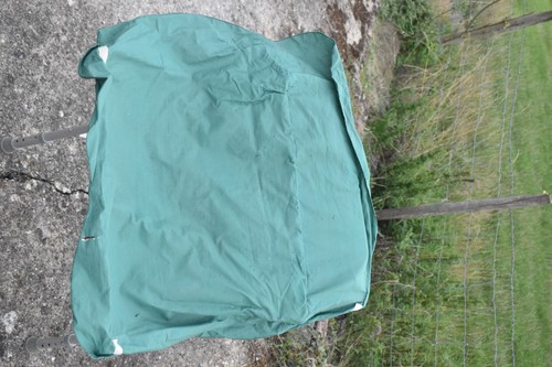 Vintage 1960s green pram - green,