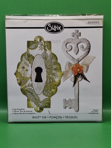 Sizzix bigz die key eyhole - key,