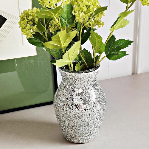 Mosaic mirror vase handmade - mosaic,