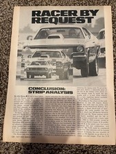 MoPar Dodge Chrysler Plymouth Racer by Request historical artic Hot Rod magazine