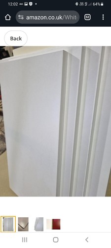 White semi edged - white,