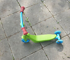 Kids Kick Push or sat in Folding Scooter LED Flashing Light Boys Girls