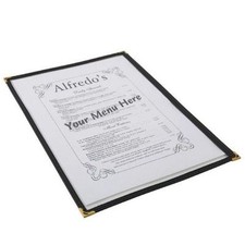 American style menu holder - holder, a4