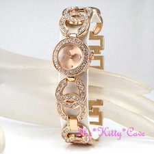 Ladies Rose Gold PL Designer