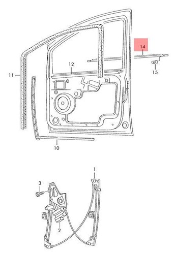 Genuine window aperture seal - aperture,