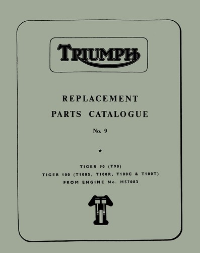 Triumph t90 t100c - t100c, t100t