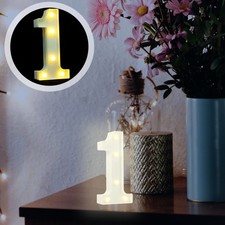  Light up Number 1 LED