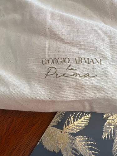 Giorgio armani red leather - red,