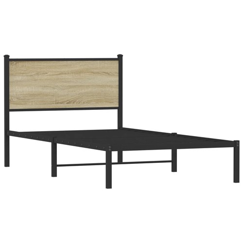 Metal bed frame - frame, headboard